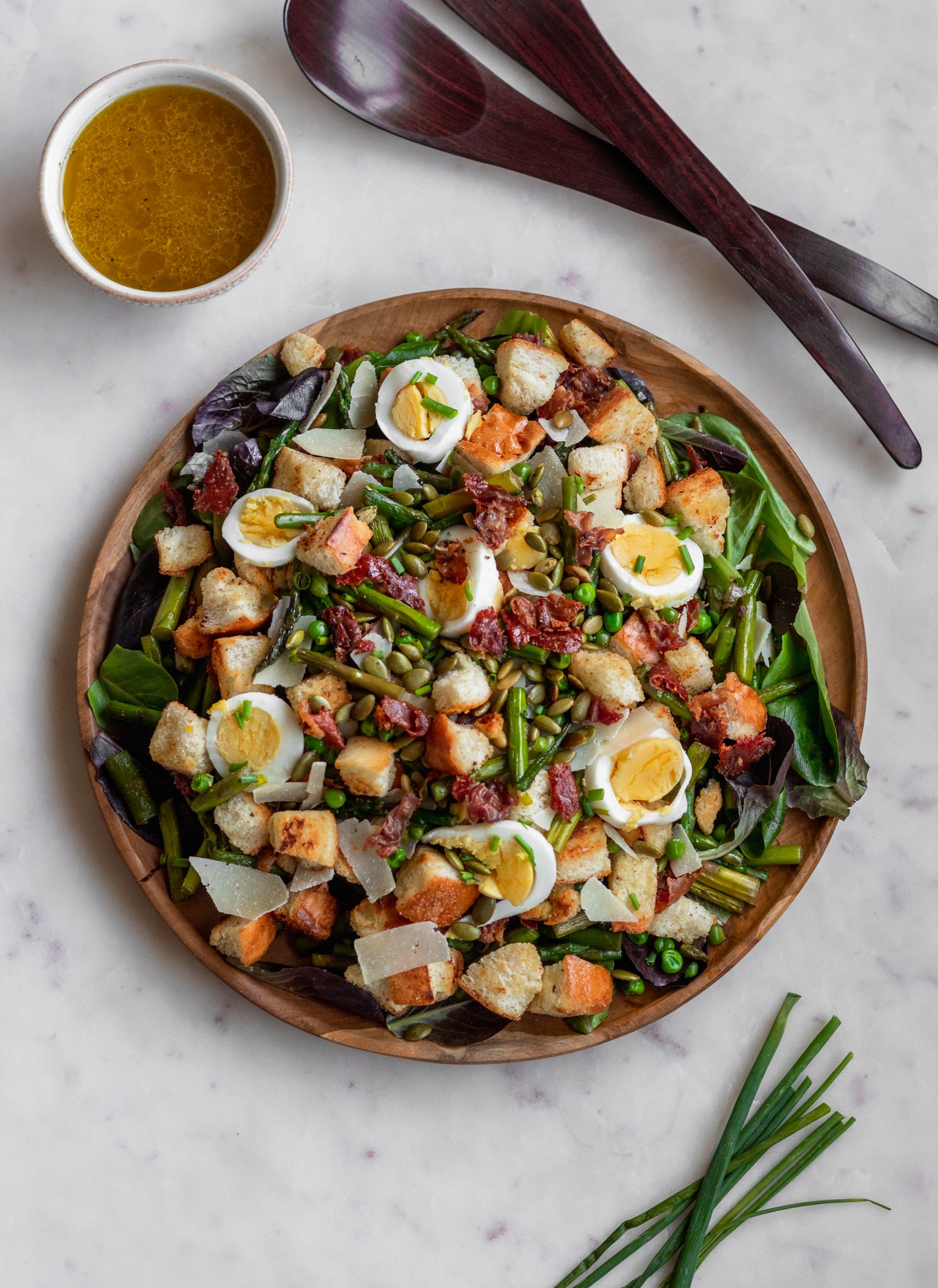 Spring Panzanella Salad | Serendipity by Sara Lynn