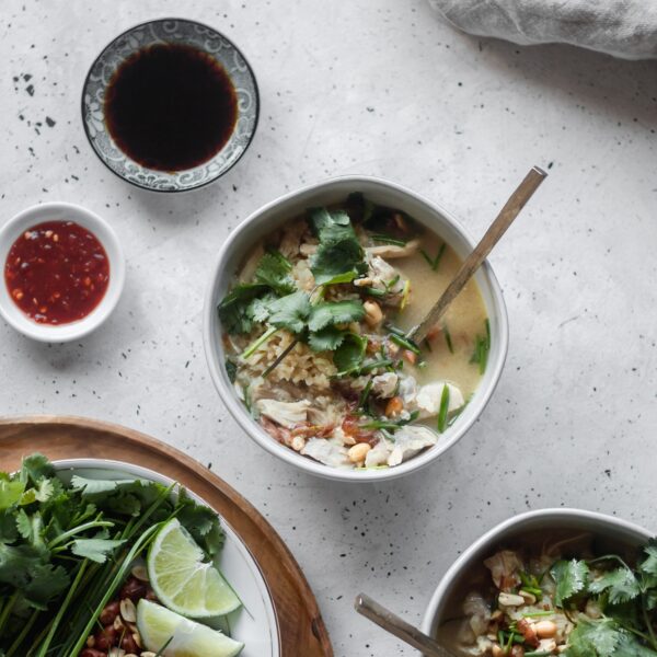 Thai Chicken and Rice Soup